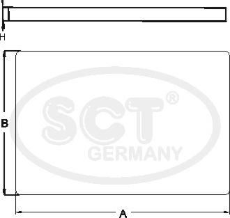 SCT-MANNOL SA 1304 - Filter, interior air car-mod.net
