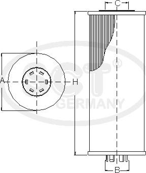 SCT-MANNOL SH 4044 P - Oil Filter car-mod.net