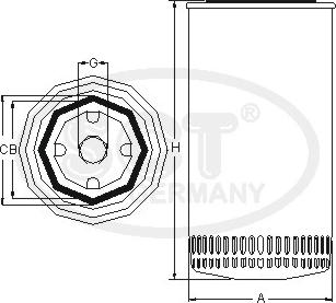 SCT-MANNOL SM 859 - Oil Filter car-mod.net