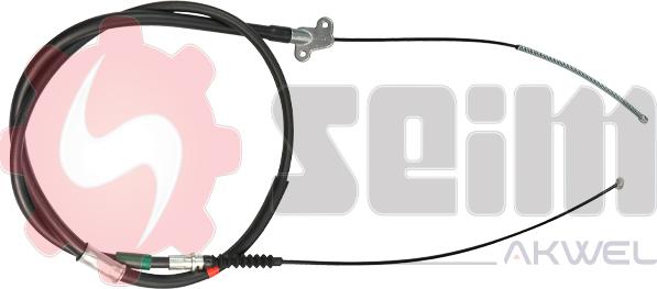 Seim 555478 - Cable, parking brake car-mod.net