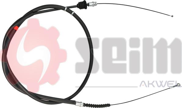 Seim 555477 - Cable, parking brake car-mod.net