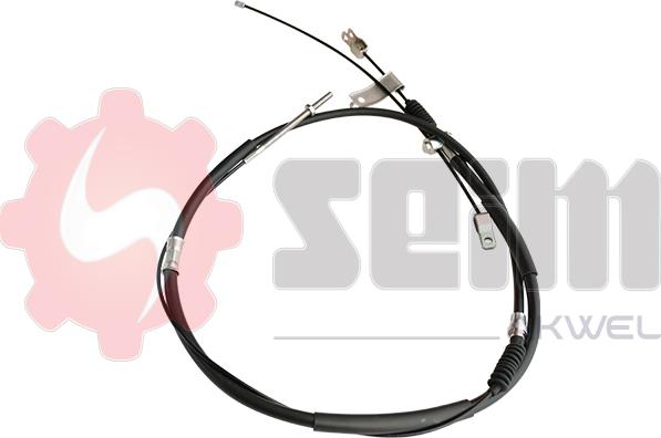 Seim 555876 - Cable, parking brake car-mod.net