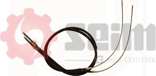 Seim 853020 - Cable, parking brake car-mod.net