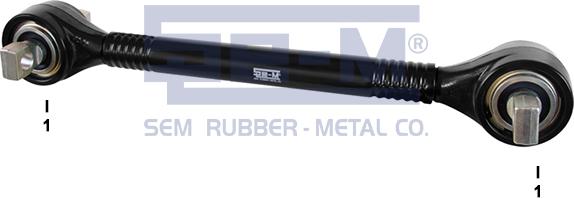 Sem Lastik 14833 - Rod / Strut, wheel suspension car-mod.net
