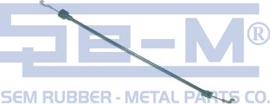 Sem Lastik 10035 - Cable, door release car-mod.net