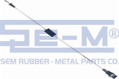 Sem Lastik 10296 - Cable, door release car-mod.net