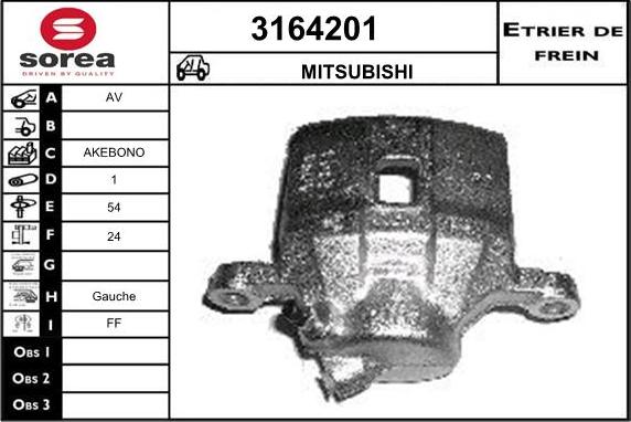 Sera 3164201 - Brake Caliper car-mod.net