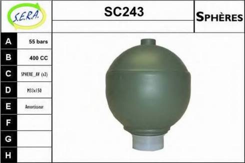 Sera SC243 - Oxygen, Lambda Sensor car-mod.net