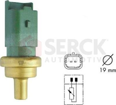 SERCK AUTOMOTIVE CCT0012 - Coolant temperature Sensor car-mod.net