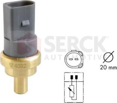 SERCK AUTOMOTIVE CCT0030 - Coolant temperature Sensor car-mod.net