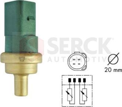 SERCK AUTOMOTIVE CCT0032 - Coolant temperature Sensor car-mod.net