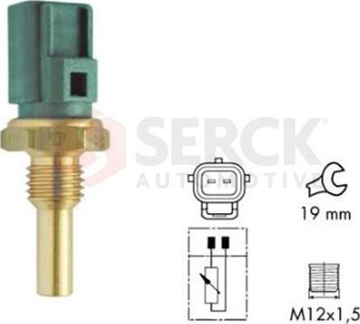SERCK AUTOMOTIVE CCT0021 - Coolant temperature Sensor car-mod.net