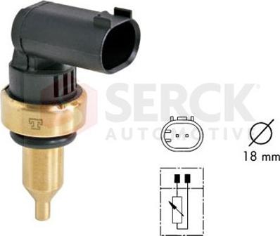 SERCK AUTOMOTIVE CCT0140 - Coolant temperature Sensor car-mod.net