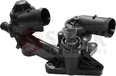 SERCK AUTOMOTIVE CTK1099 - Coolant thermostat / housing car-mod.net