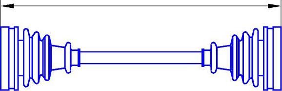 Sercore 12578 - Drive Shaft car-mod.net