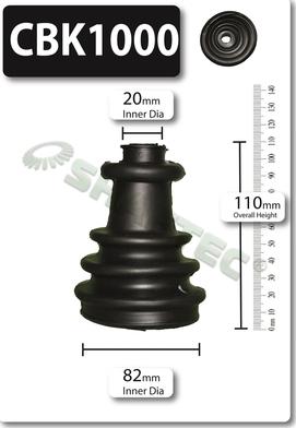 Shaftec CBK1000 - Bellow, drive shaft car-mod.net