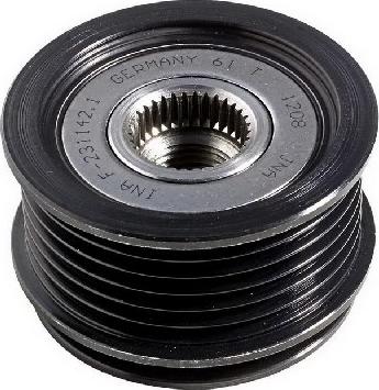 Sidat 455038 - Pulley, alternator, freewheel clutch car-mod.net