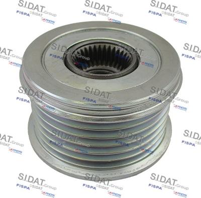 Sidat 455256 - Pulley, alternator, freewheel clutch car-mod.net