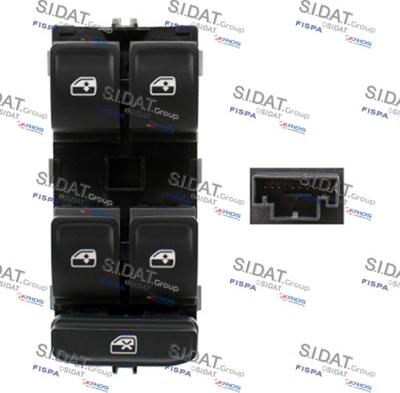 Sidat 5.145483A2 - Switch, window regulator car-mod.net