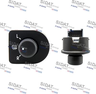 Sidat 640820A2 - Switch, mirror adjustment car-mod.net