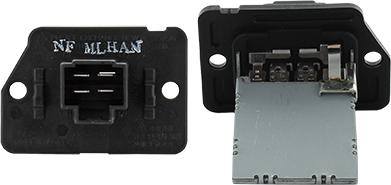 Sidat 10.9072 - Resistor, interior blower car-mod.net