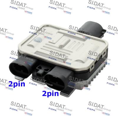 Sidat 10.6118 - Control Unit, electric fan (engine cooling) car-mod.net