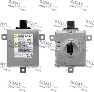 Sidat 12705A2 - Control Unit, lights car-mod.net