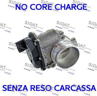 Sidat 88.342R - Throttle body car-mod.net