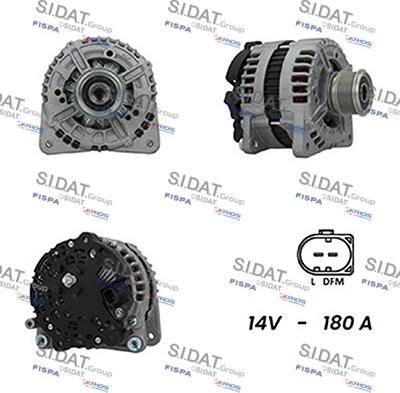 Sidat A12BH0185A2 - Alternator car-mod.net