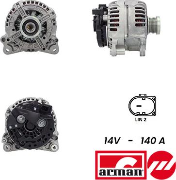 Sidat A12BH0860AS - Alternator car-mod.net