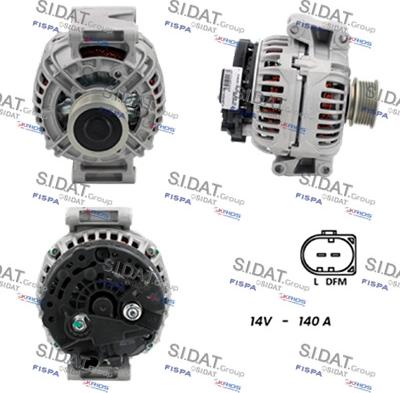 Sidat A12BH0241A2 - Alternator car-mod.net