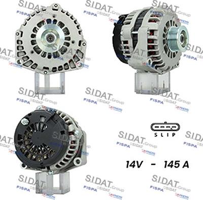 Sidat A12DR0605A2 - Alternator car-mod.net