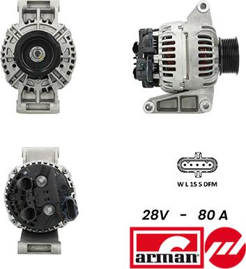 Sidat A24BH0150AS - Alternator car-mod.net