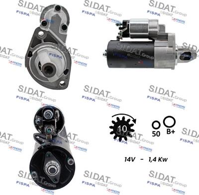Sidat S12BH0472A2 - Starter car-mod.net