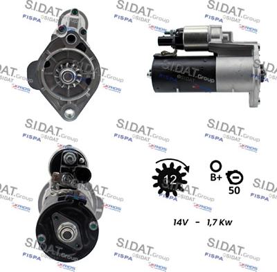 Sidat S12BH0634 - Starter car-mod.net