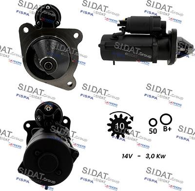 Sidat S12ML0370 - Starter car-mod.net