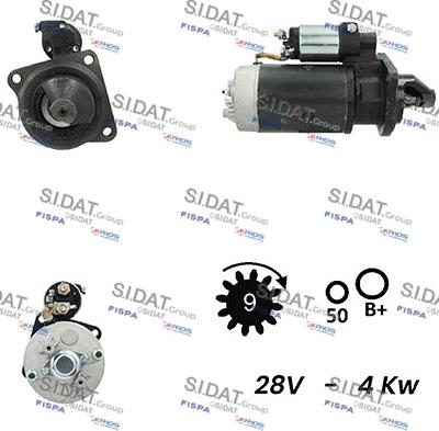 Sidat S24BH0036A2 - Starter car-mod.net