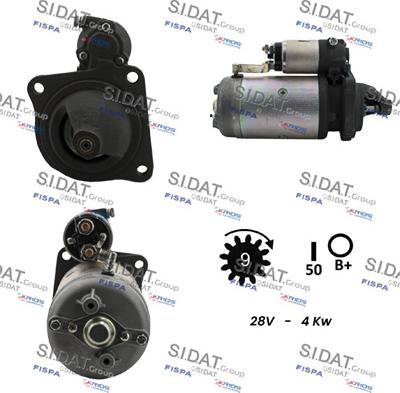 Sidat S24MA0036 - Starter car-mod.net