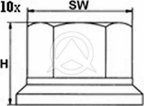 Sidem 14420 - Wheel Nut car-mod.net