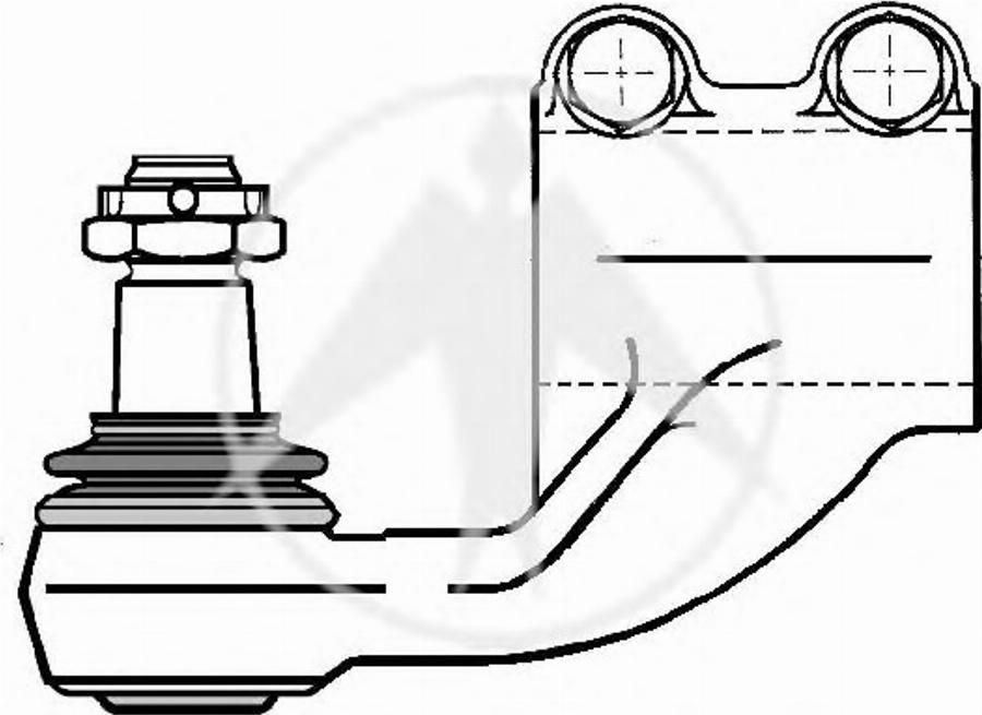 Sidem 14832 - Tie Rod End car-mod.net