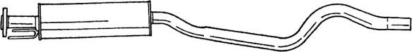 Sigam 40442 - Middle Silencer car-mod.net
