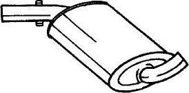 Sigam 60409 - Middle Silencer car-mod.net