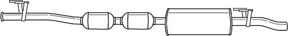 Sigam 61405 - Catalytic Converter car-mod.net