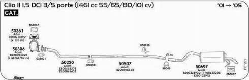 Sigam 507373 - Manifold, exhaust system car-mod.net