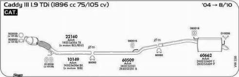 Sigam 90060 - Pipe Connector, exhaust system car-mod.net