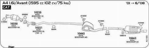 Sigam 010034 - Holding Bracket, silencer car-mod.net