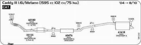 Sigam 010035 - Holding Bracket, silencer car-mod.net
