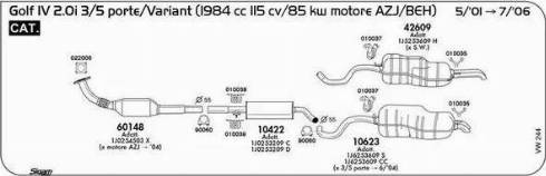 Sigam 010037 - Holding Bracket, silencer car-mod.net