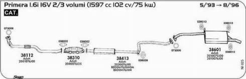 Sigam 038010 - Holding Bracket, silencer car-mod.net