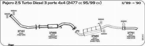 Sigam 024002 - Gasket, exhaust pipe car-mod.net
